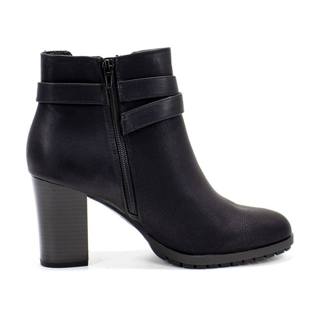 NEW STYLE & CO. women's laleen ankle boot in black